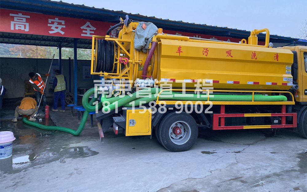 267王子楼中建工地抽粪