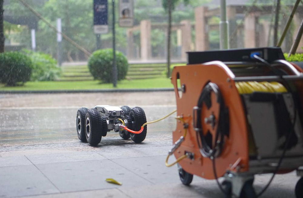 王子楼管道检测机器人