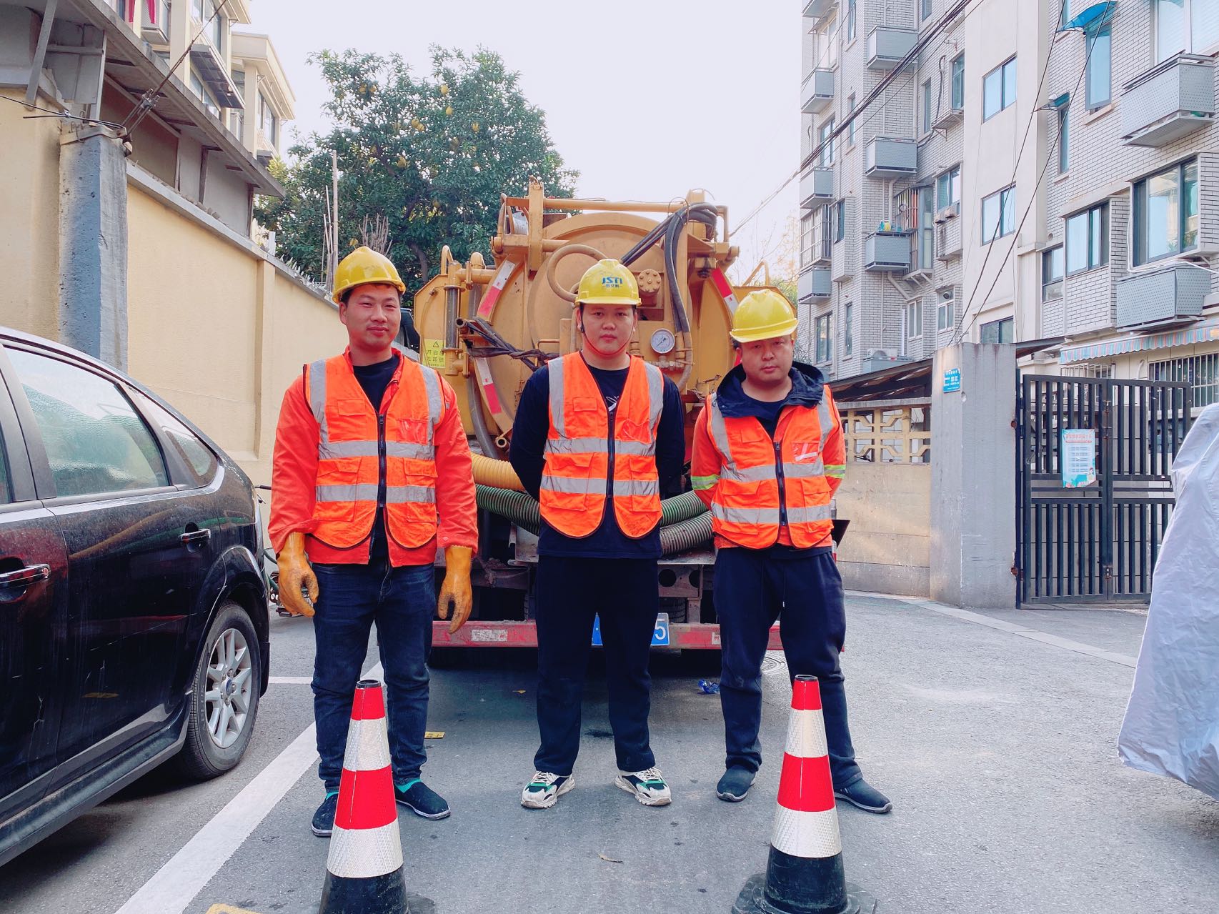 王子楼南京某小区管道清淤检测施工