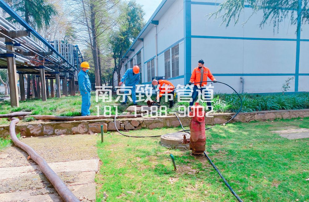 王子楼石化工厂管道清洗